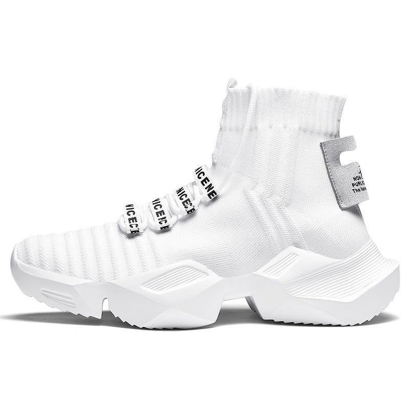 Damen High-Top Sneakers mit hochelastischem Obermaterial und innovativem Verschlusssystem R&B