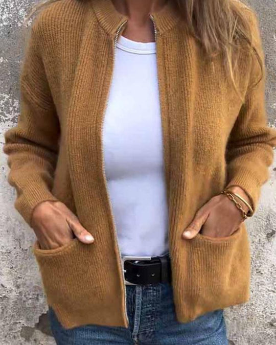 R&B | Baumwolle Strickcardigan