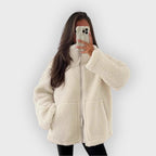 R&B | Übergroße Fleecejacke