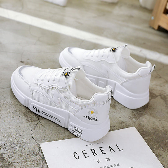 Damen Sportliche Sneaker mit atmungsaktivem Mesh-Obermaterial und komfortabler Dämpfung R&B