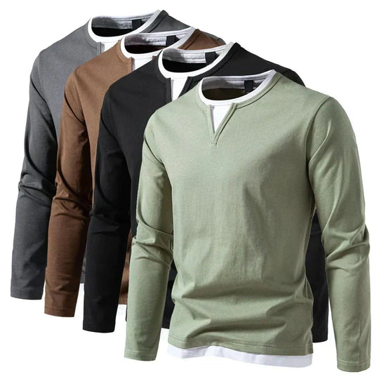 R&B | Trendig Langarm-Pullover für Männer