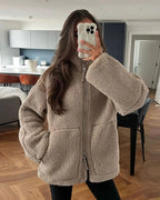 R&B | Warme Teddy Jacke