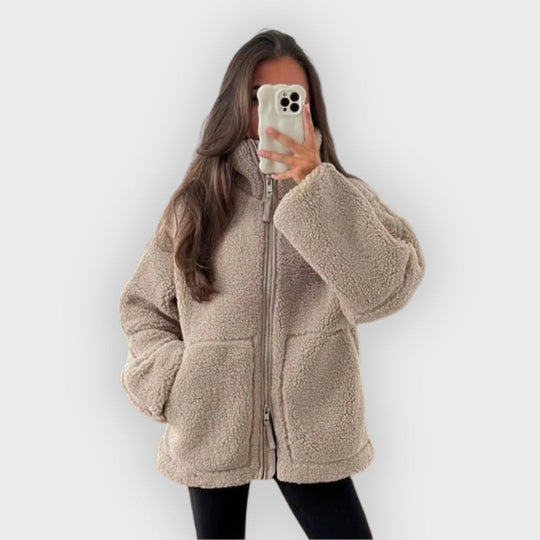 R&B | Übergroße Fleecejacke