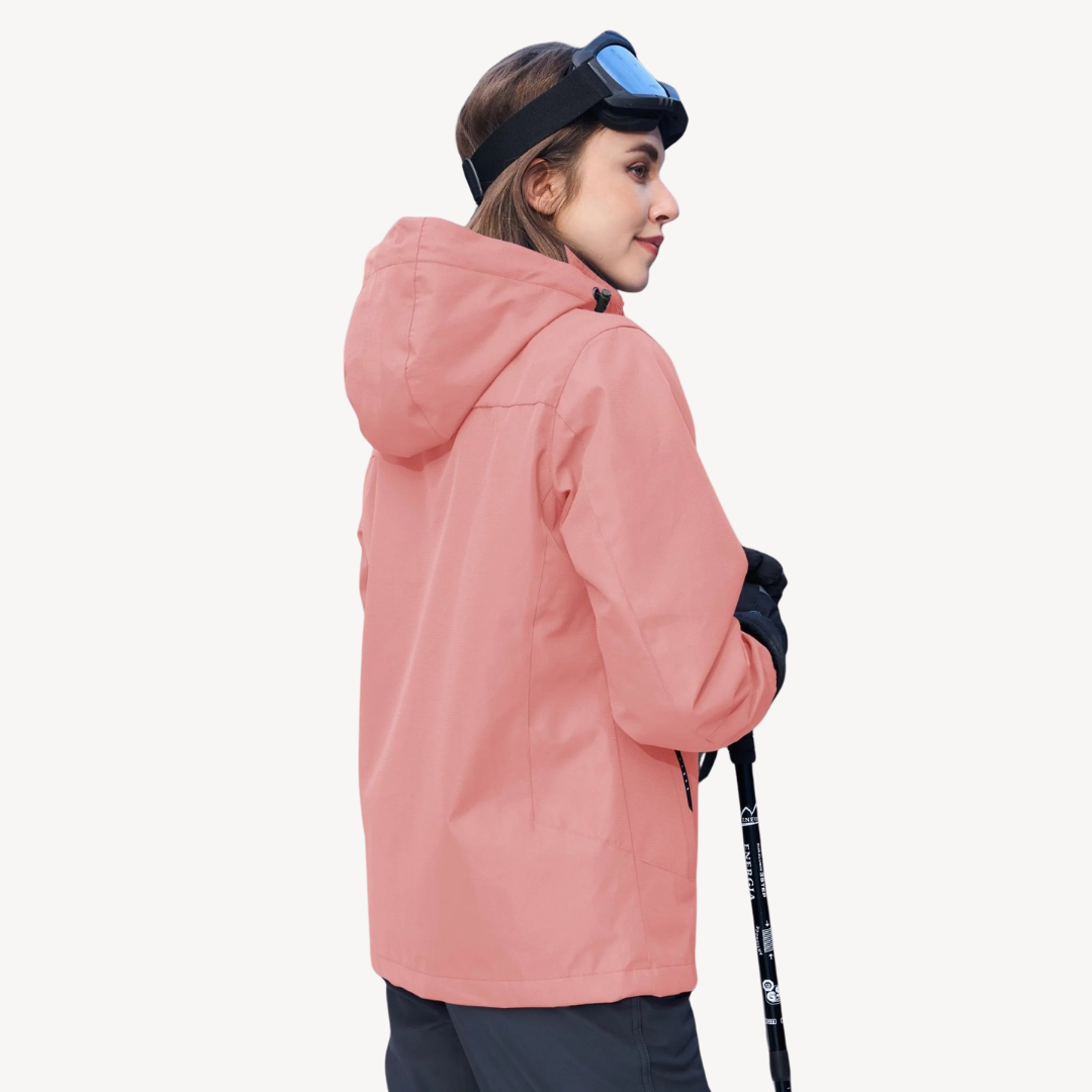 R&B | Damen 3-In-1 Wasserdichte Skijacke