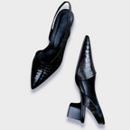Premium Synthetikleder Orthopädische Pumps R&B