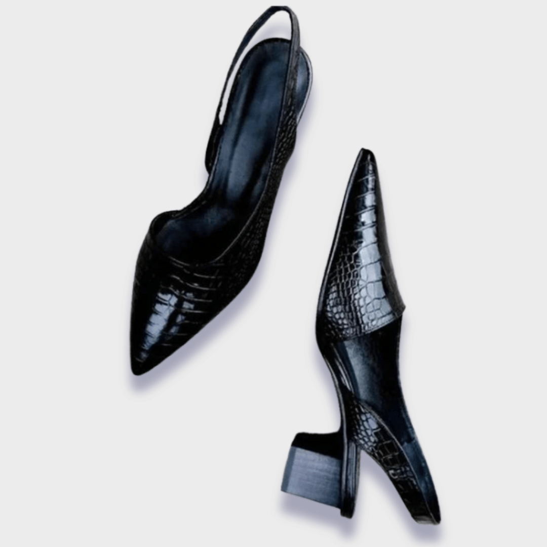 Premium Synthetikleder Orthopädische Pumps R&B