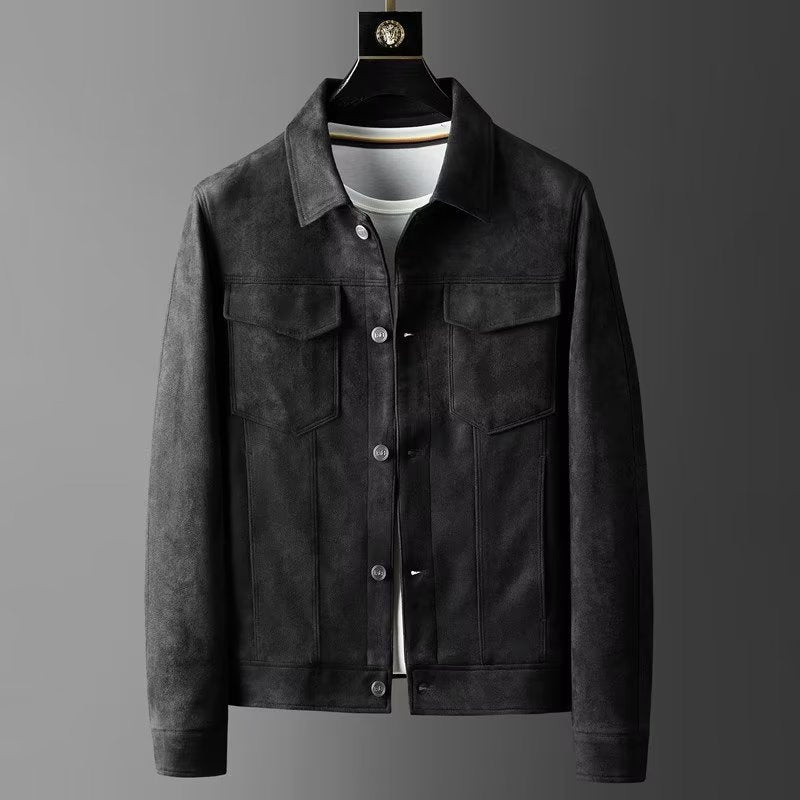 R&B | Klassische Wildlederjacke für Männer
