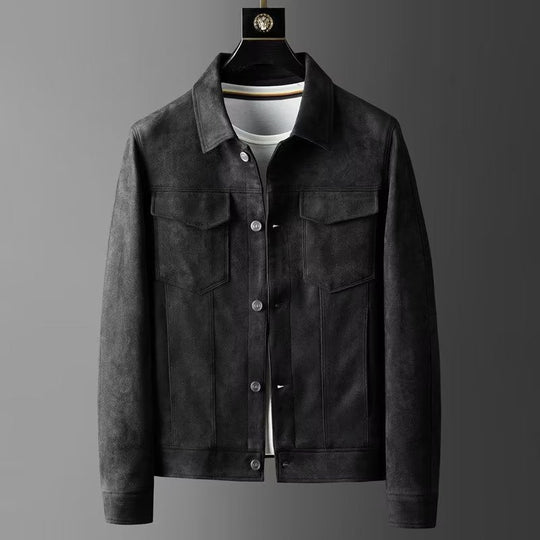 R&B | Klassische Wildlederjacke für Männer
