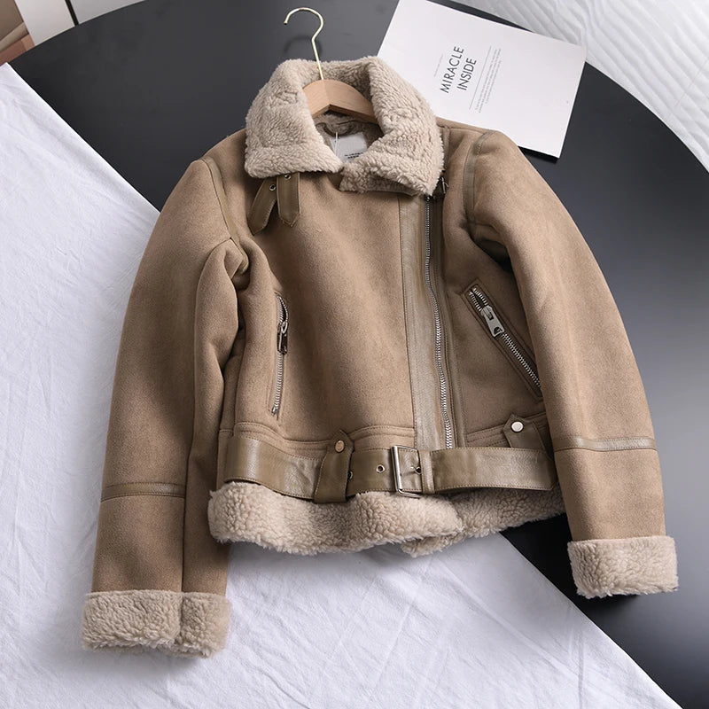 R&B | Wildleder Winterjacke - Warm & Stilvoll