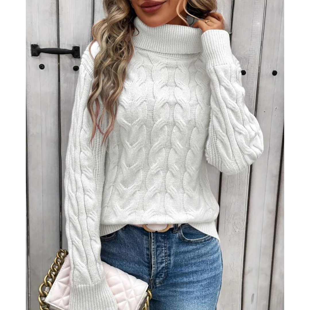 R&B | Klassischer Eleganter Rollkragenpullover