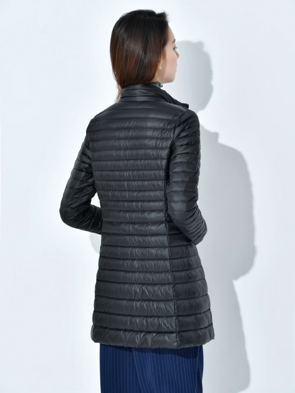 Damen Leichte Daunenjacke Tailliert