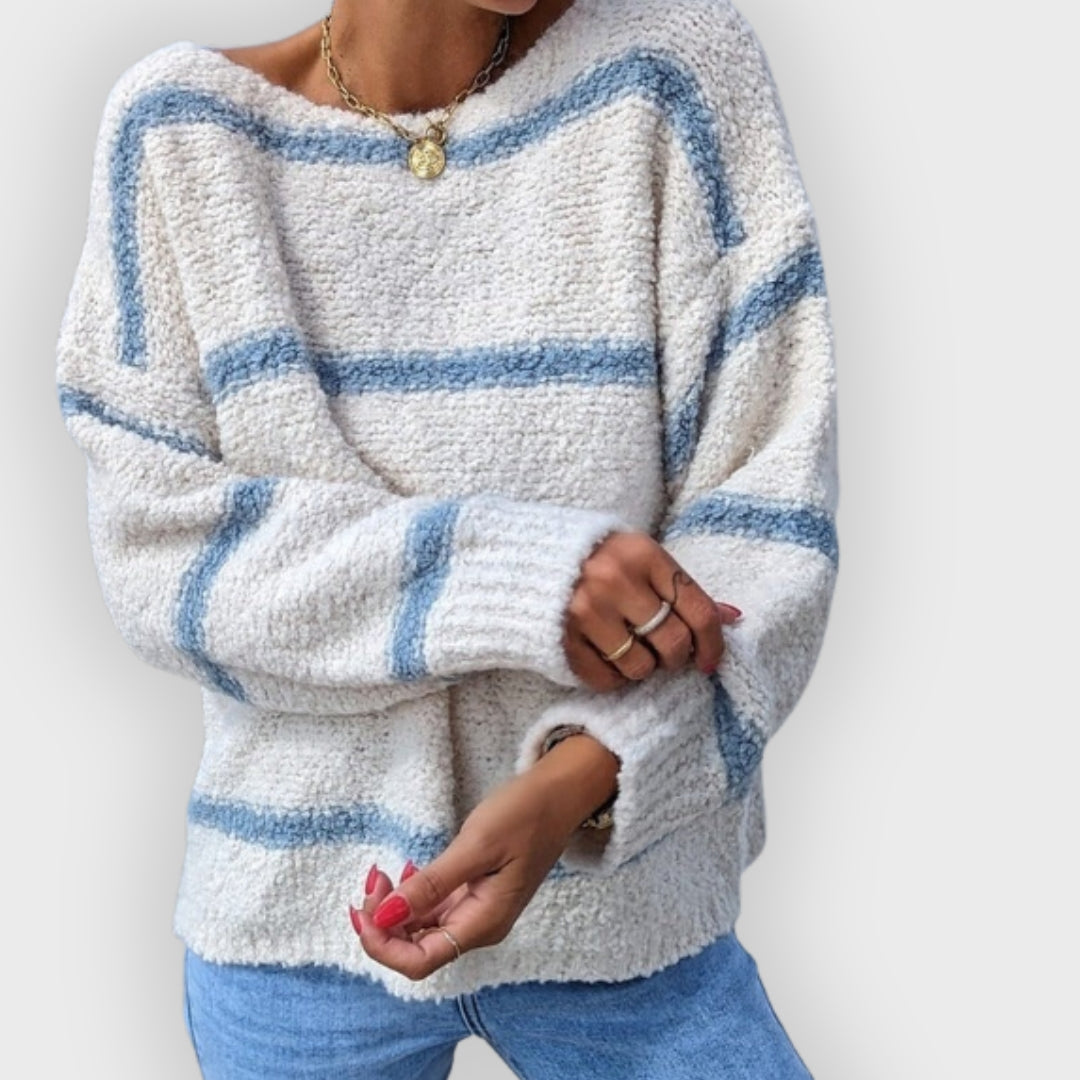 R&B | Sweatshirt Lange Ärmel Leger