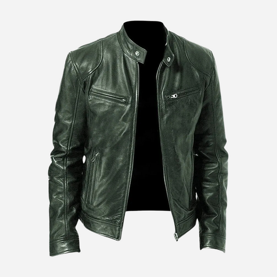 R&B | Stylische Moto-Lederjacke