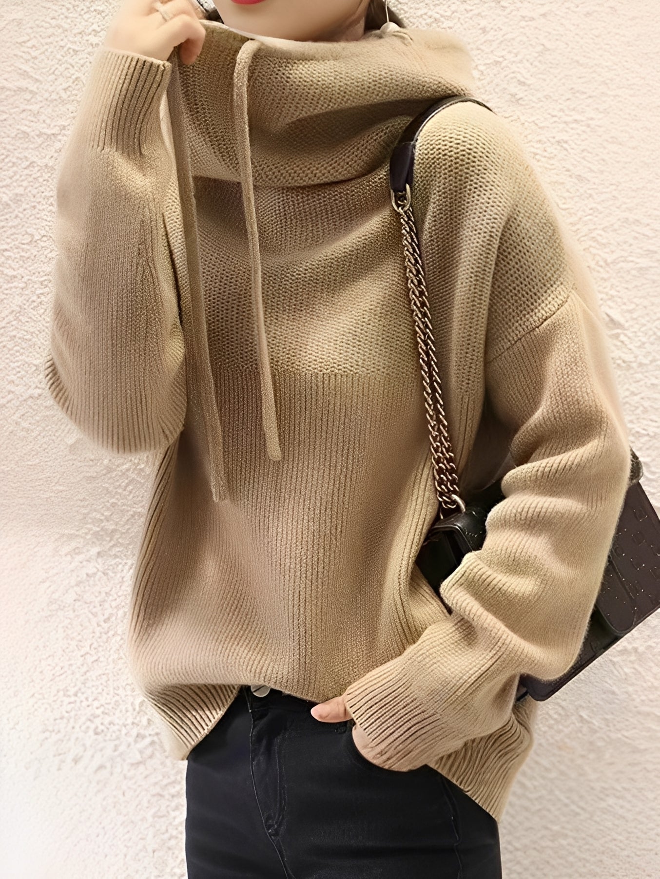 R&B | Warme, weiche Woll-Hoodie für Frauen
