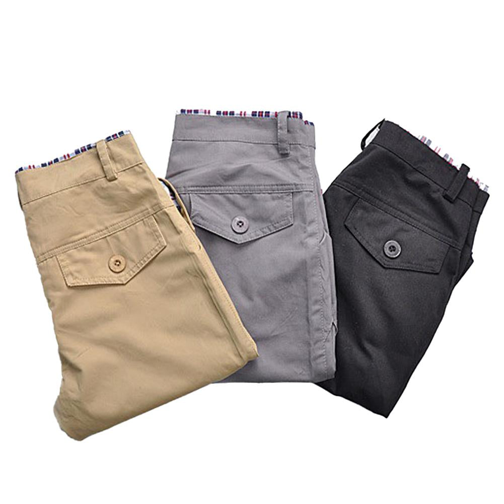 EB – Hochwertige Shorts mit Gürtel und Karomuster