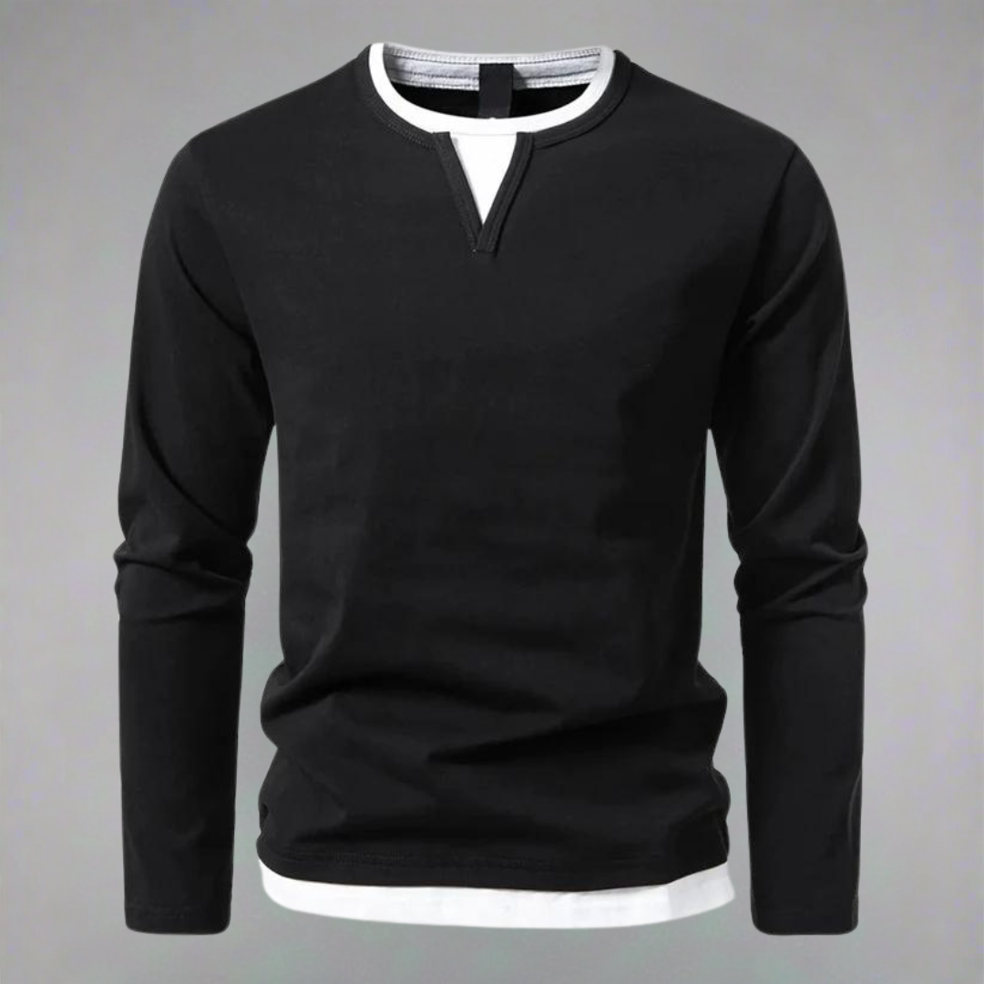 R&B | Trendig Langarm-Pullover für Männer
