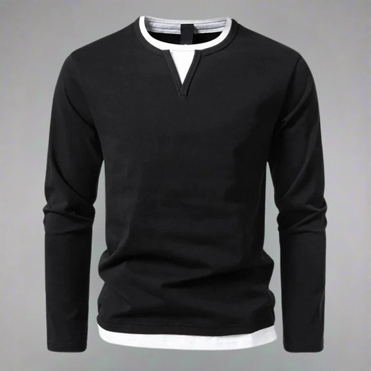 R&B | Trendig Langarm-Pullover für Männer