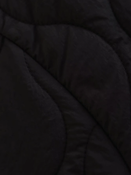 R&B | Elegante Langarm-Steppjacke mit Ein-Knopf-Verschluss Ideal für Herbst/Winter