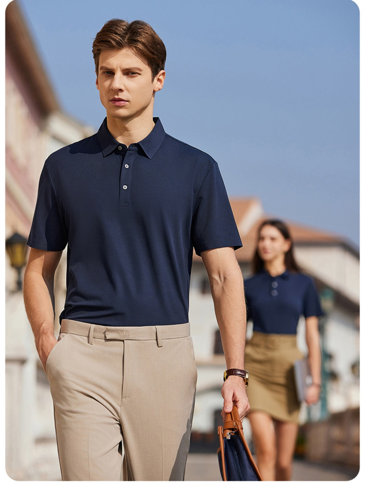 R&B | Antibakterielles Poloshirt