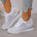 Elegante Sneakers mit Strasssteinen R&B R&B