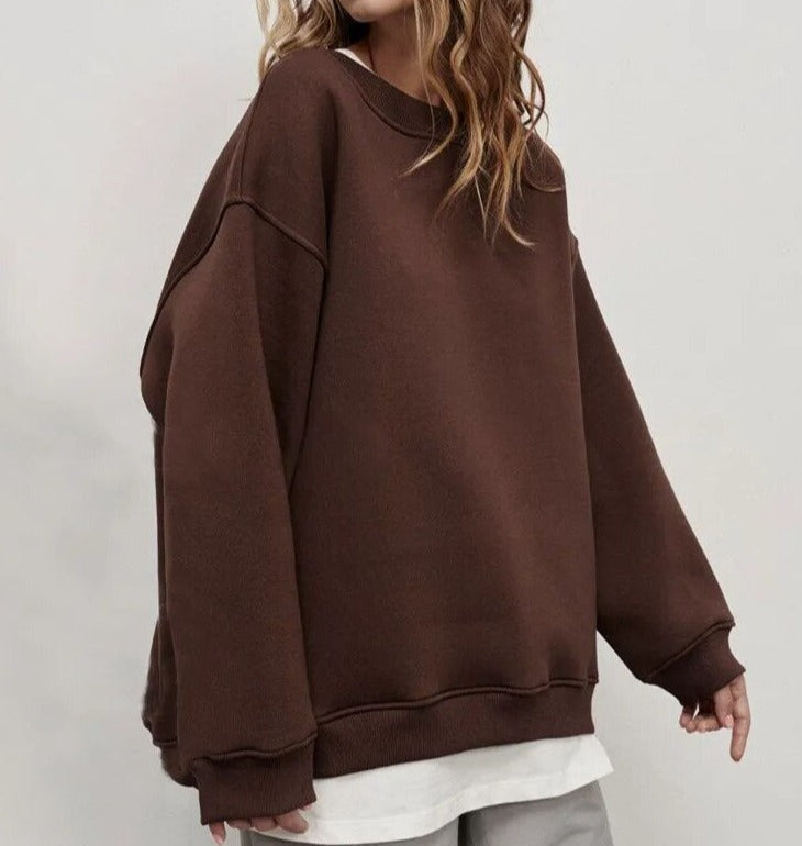 R&B | Übergrößer Strickpullover für lässiges Schichten