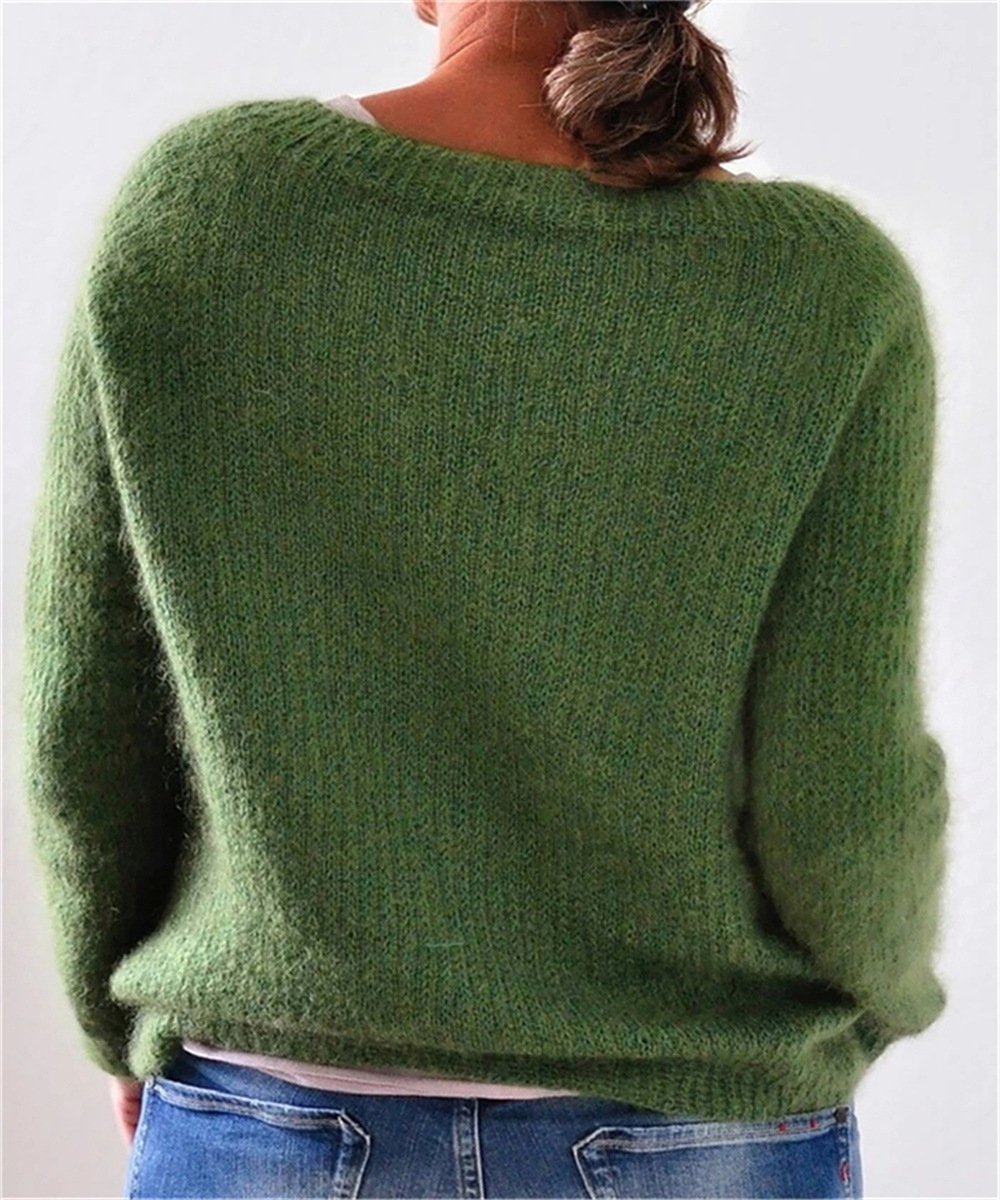 R&B | Botanisches Muster Sweatshirt