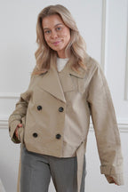 R&B | Damen-Trenchcoat In Beige