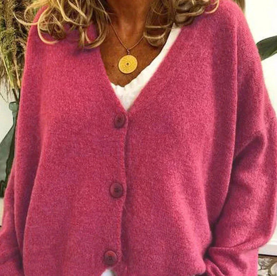 R&B - Schicke Herbst Einfarbige Lockere Pullover für Frauen