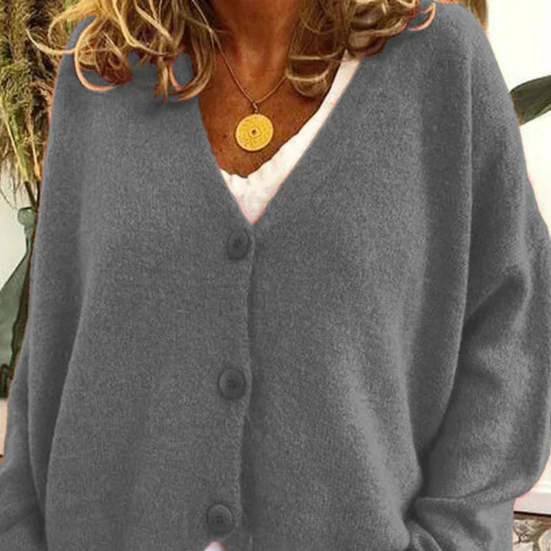 R&B - Schicke Herbst Einfarbige Lockere Pullover für Frauen