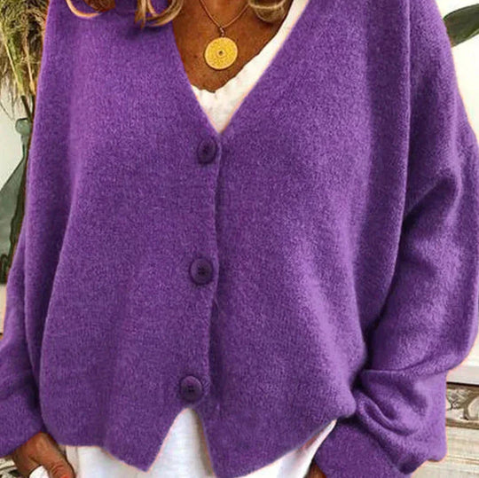 R&B - Schicke Herbst Einfarbige Lockere Pullover für Frauen