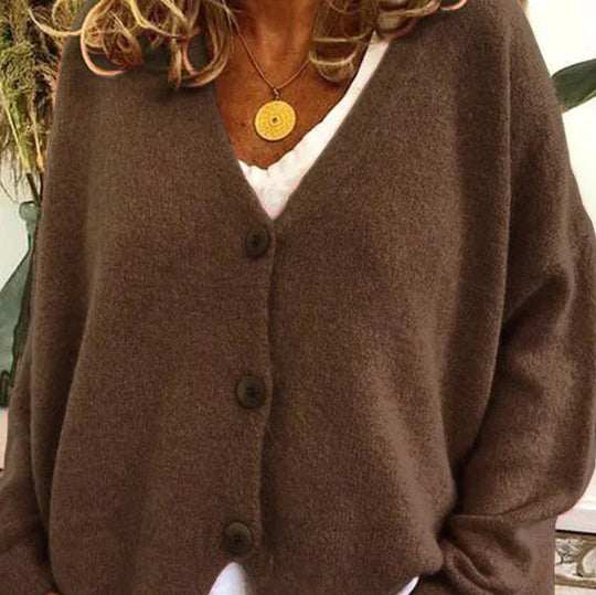 R&B - Schicke Herbst Einfarbige Lockere Pullover für Frauen