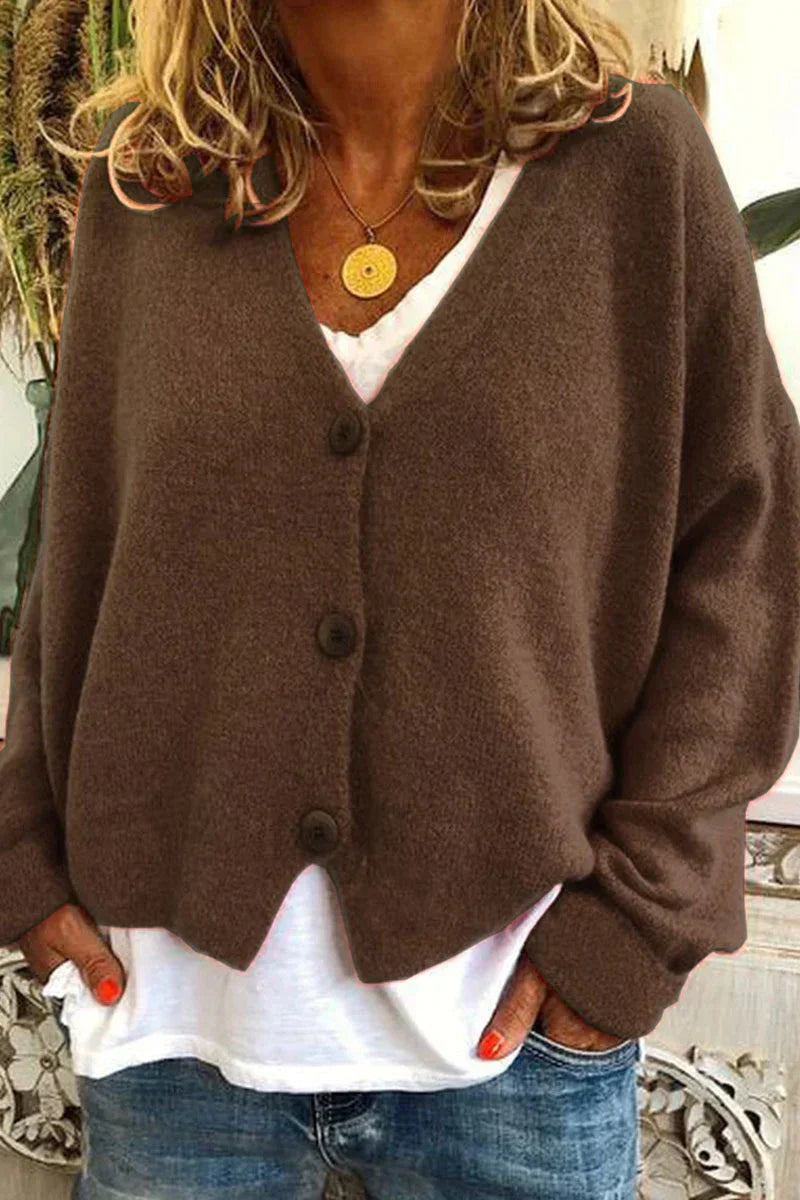 R&B | Schlichte und Stilvolle Allgemeine Strickjacke