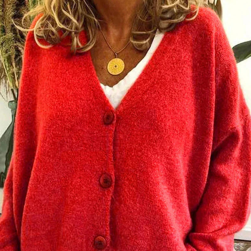 R&B - Schicke Herbst Einfarbige Lockere Pullover für Frauen