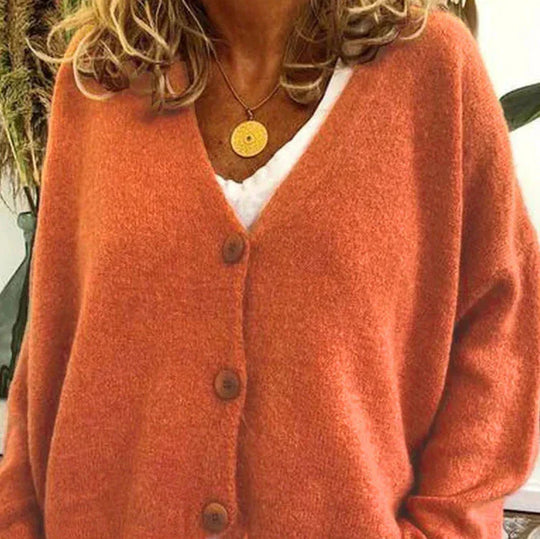 R&B - Schicke Herbst Einfarbige Lockere Pullover für Frauen
