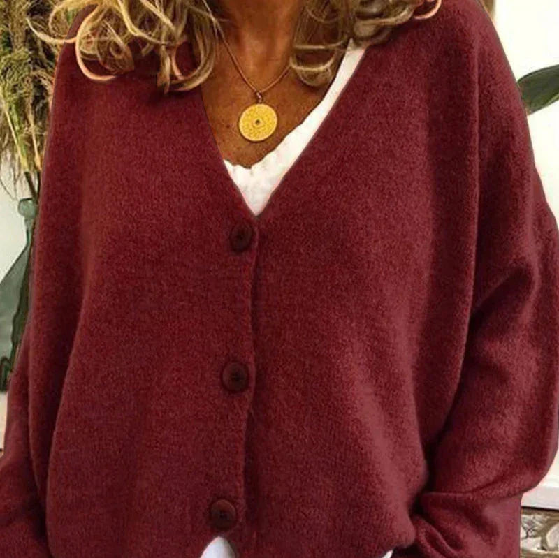 R&B - Schicke Herbst Einfarbige Lockere Pullover für Frauen