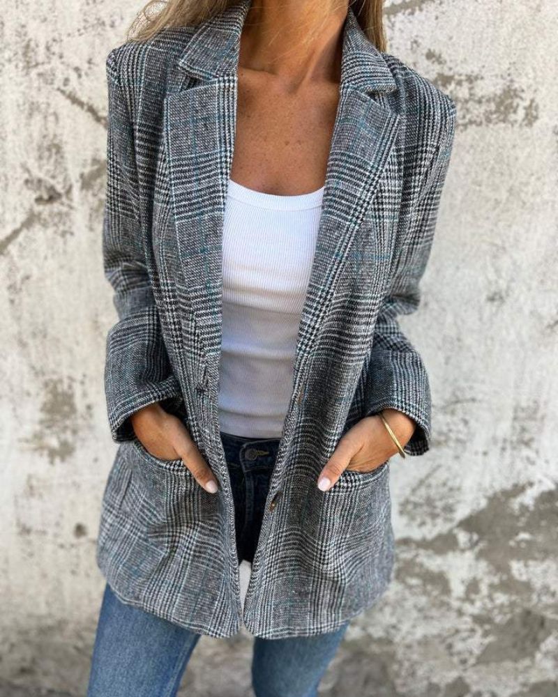 R&B | Zeitlos Karierter Blazer