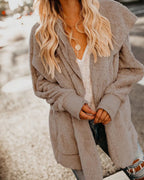 R&B | Warme Teddy Fleecejacke