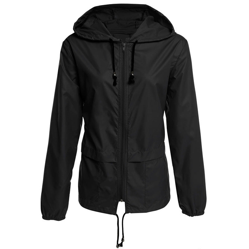 R&B | Leichte wasserfeste Jacke mit Kapuze Elarat