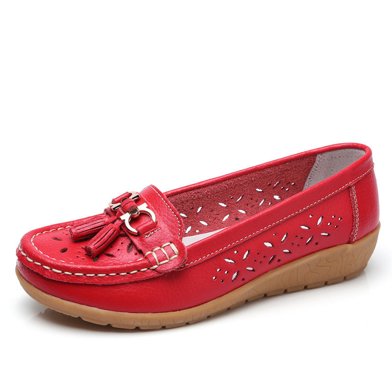 R&B Neue Weibliche Erbsen Slipper