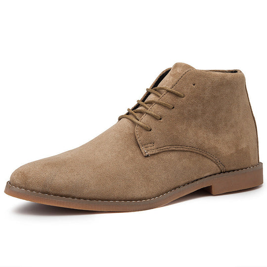 Modische Halbhohe Herrenschuhe mit Schnürsenkeln R&B