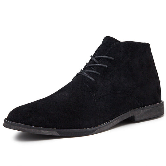 Modische Halbhohe Herrenschuhe mit Schnürsenkeln R&B