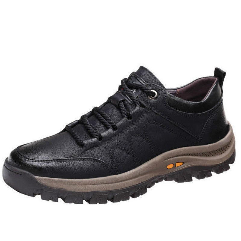 Herren Elegante Leder Komfortschuhe R&B