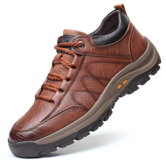 Herren Elegante Leder Komfortschuhe R&B