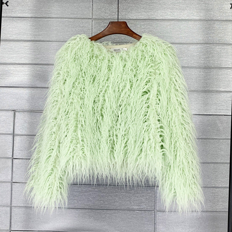 R&B | Fluffy Kurze Jacke