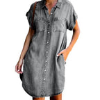 Urbanes Jeanskleid
