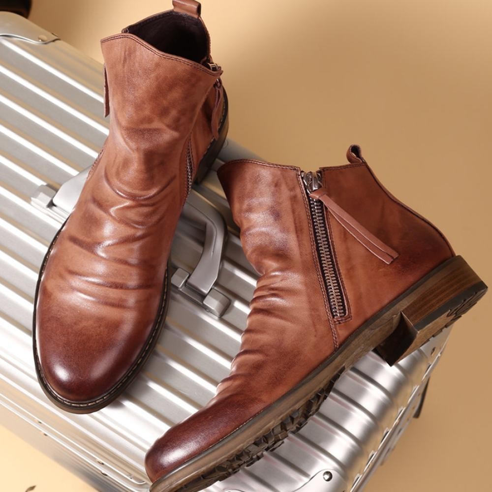 Herren Lederstiefel für anspruchsvolle Männer R&B