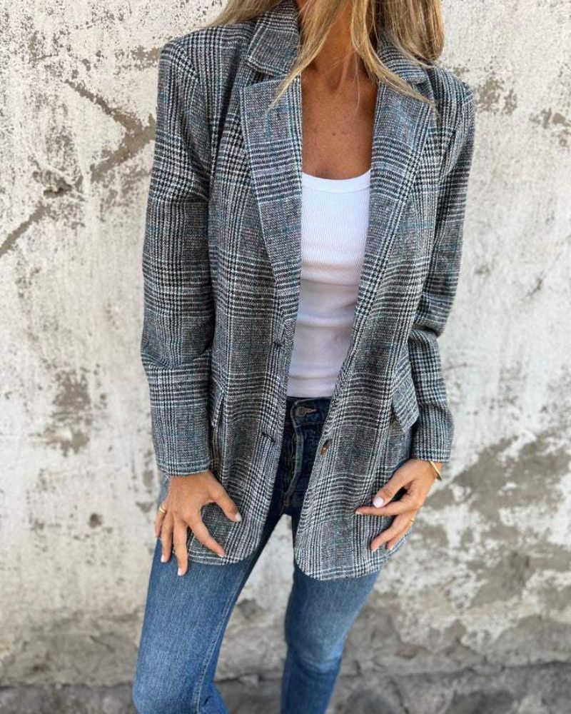 R&B | Zeitlos Karierter Blazer