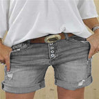R&B | Lässige Ripped Denim-Shorts