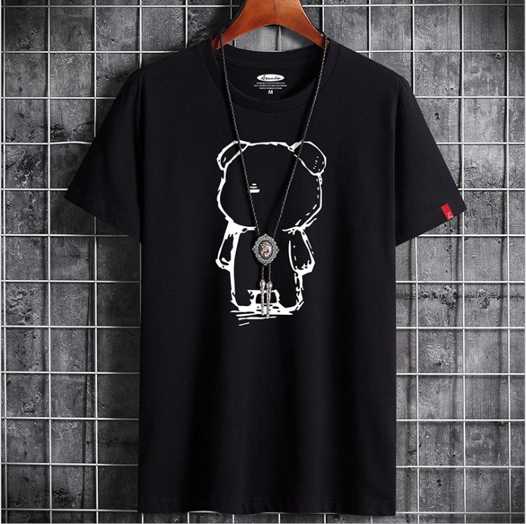 R&B | Lustiges Anime Bären T-Shirt für Herren