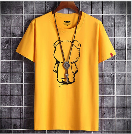 R&B | Lustiges Anime Bären T-Shirt für Herren